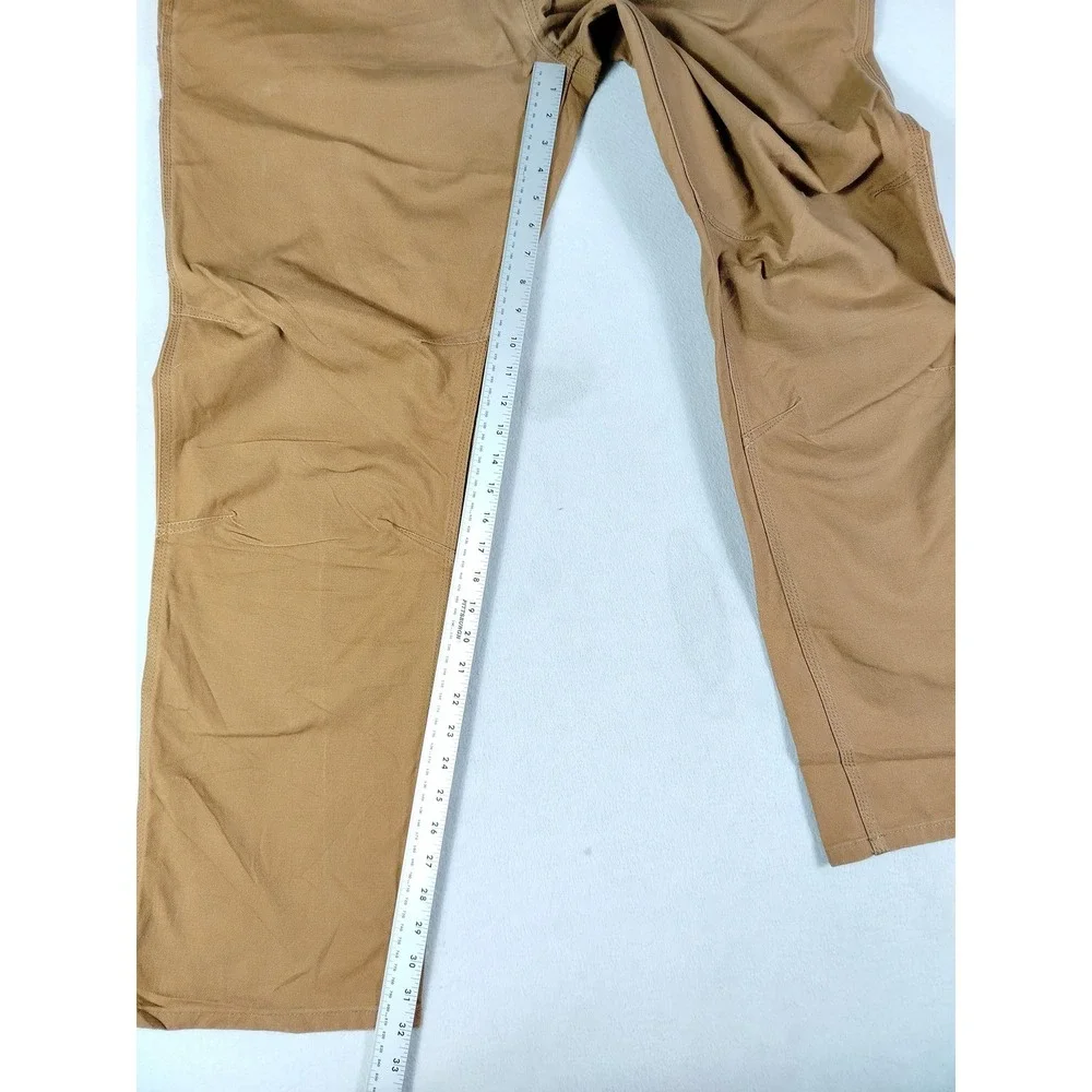 Carhartt Pants Mens 42 Brown Rugged Flex Duck Utility Straight Fit‎ Work Wear